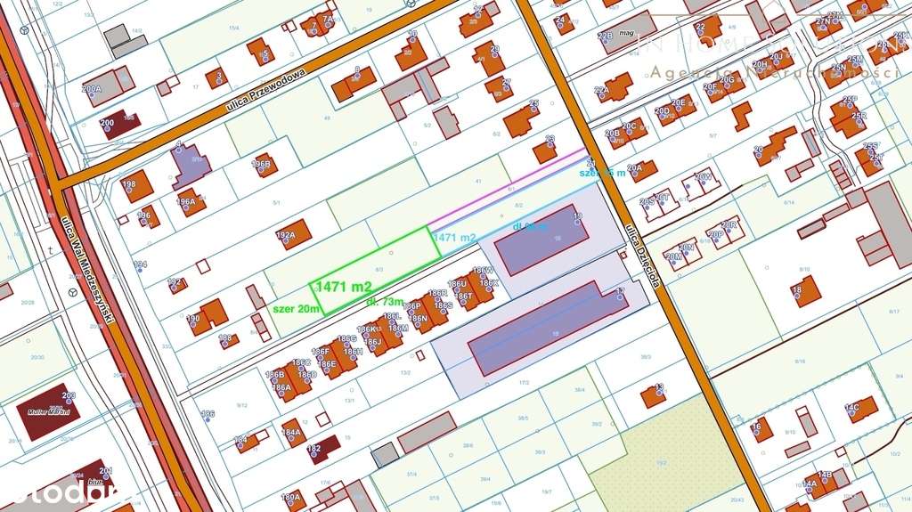3 działki o łącznej pow. 3436 m2 - media-6