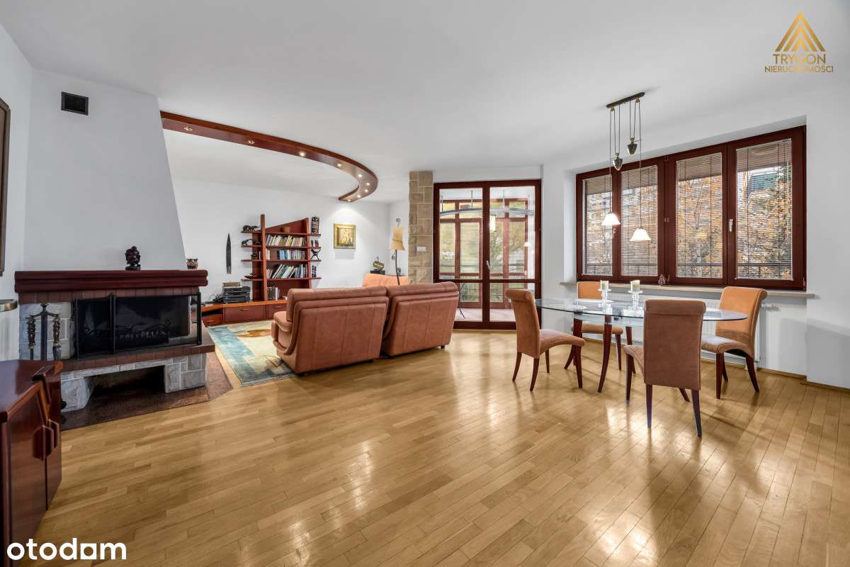 3 pokoje, 2 łazienki, taras, garaż, ochrona, Metro-1