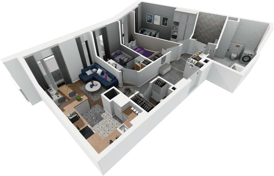 >>TOP lokalizacja <<  4 pok. z garderobą | Tramwaj 150m | Osobne WC - Pełny obrazek: 4/6