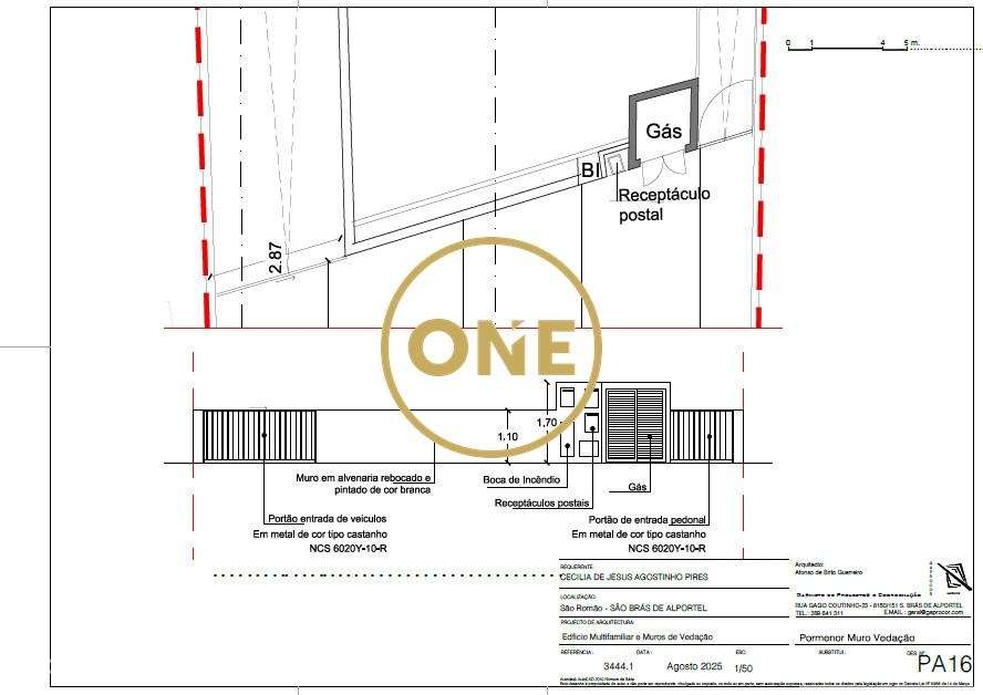 Terreno com projeto em fase de apreciação para construção de 3 moradia-19