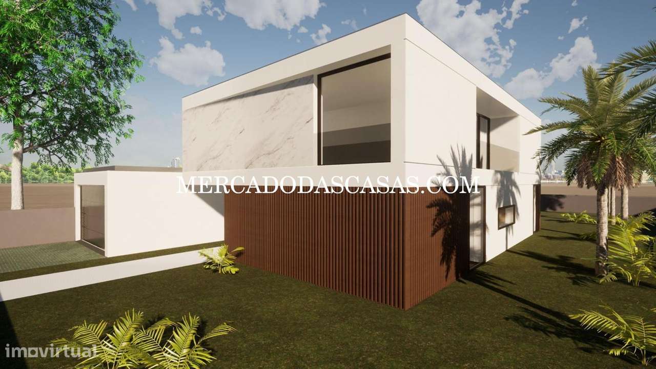 Moradia T4 em Serzedo, com piscina e jardim - Grande imagem: 5/9