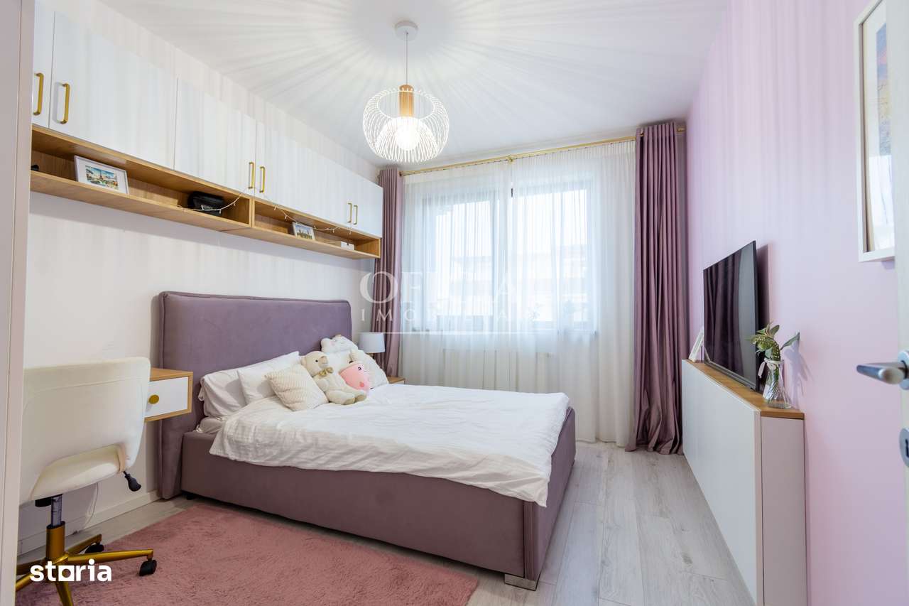 Apartament 3 Camere | 61 m2 | Mobilat la Cheie | AC | Zona VIVO Metro - Imagine principală: 2/17