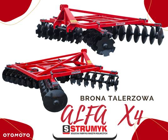 Brona talerzowa V1,4-2,7 TALERZÓWKA X2,7-3,40 OD RĘKI szybki transport - 10