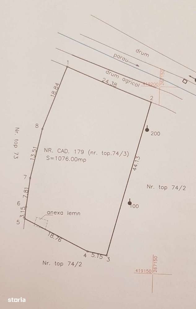 Teren Valiug, 2 parcele de 540 mp ID 1085 - Imagine principală: 2/4
