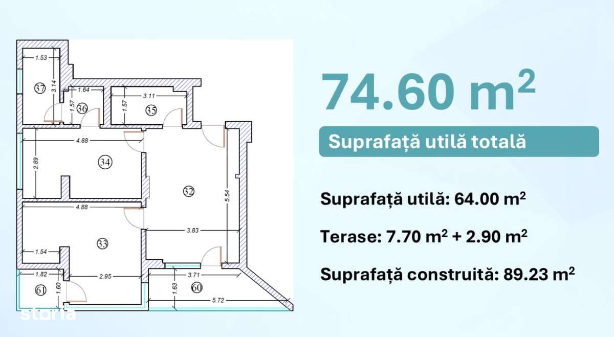 Apartament cu vedere la mare in complex cu piscina privata si sala de-11