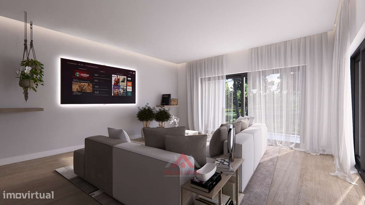 Apartamento T3 - Terraço c/ churrasqueira / Garagem-18