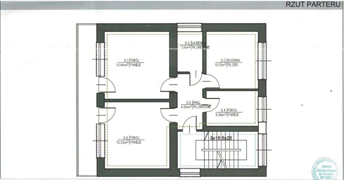 Dom z Widokiem na Wieliczkę Dwa lokale ogród-9