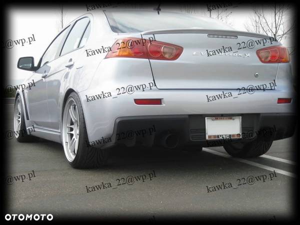 MITSUBISHI LANCER X SPOILER LOTKA NA KLAPĘ PODKŁAD - 2