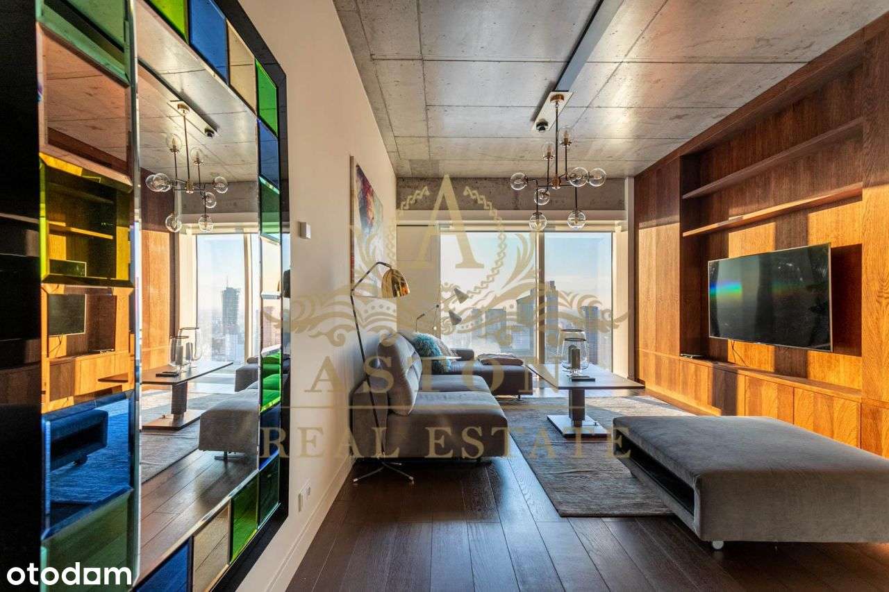 Spectacular apartment on 42nd floor on Złota 44-7