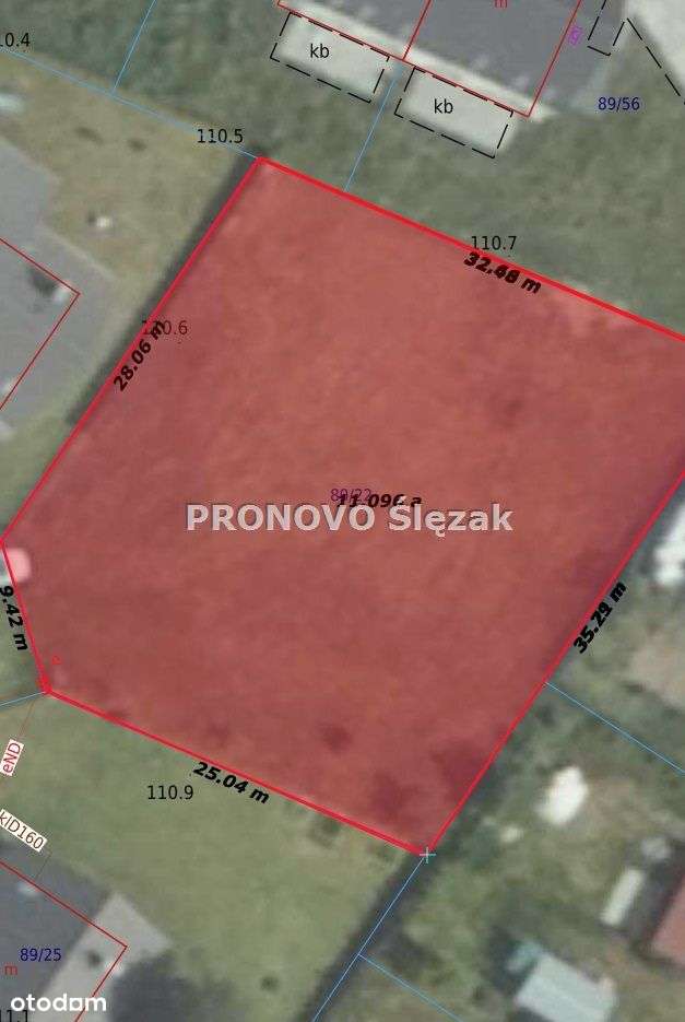 Sprzedam działkę budowlan.w Komorowie k.Trzebnicy - Pełny obrazek: 4/4