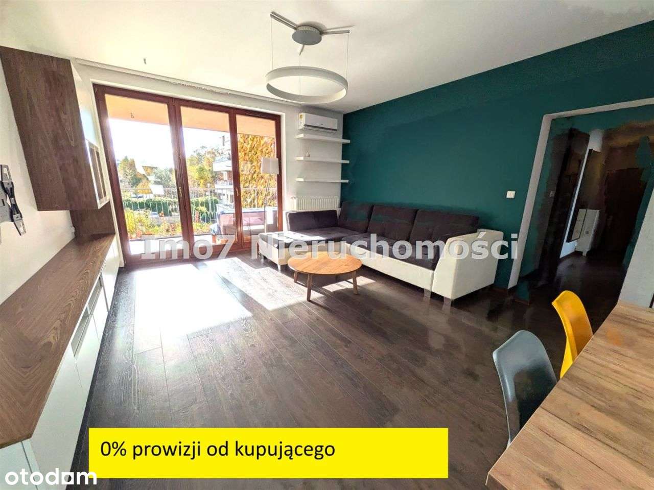 Zieleń, taras 8 m2, garaż, kom. 0% prowizji-0