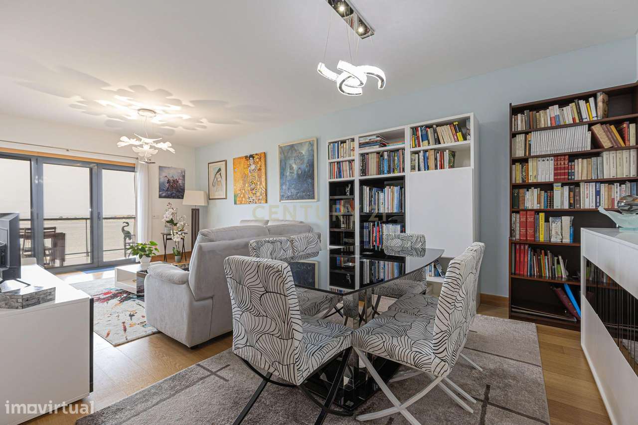 Apartamento no River Terraces com magnifica vista rio-4