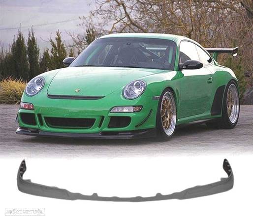 SPOILER LIP FRONTAL PARA PORSCHE 911 997 04-08 LOOK GT3 RS - 1