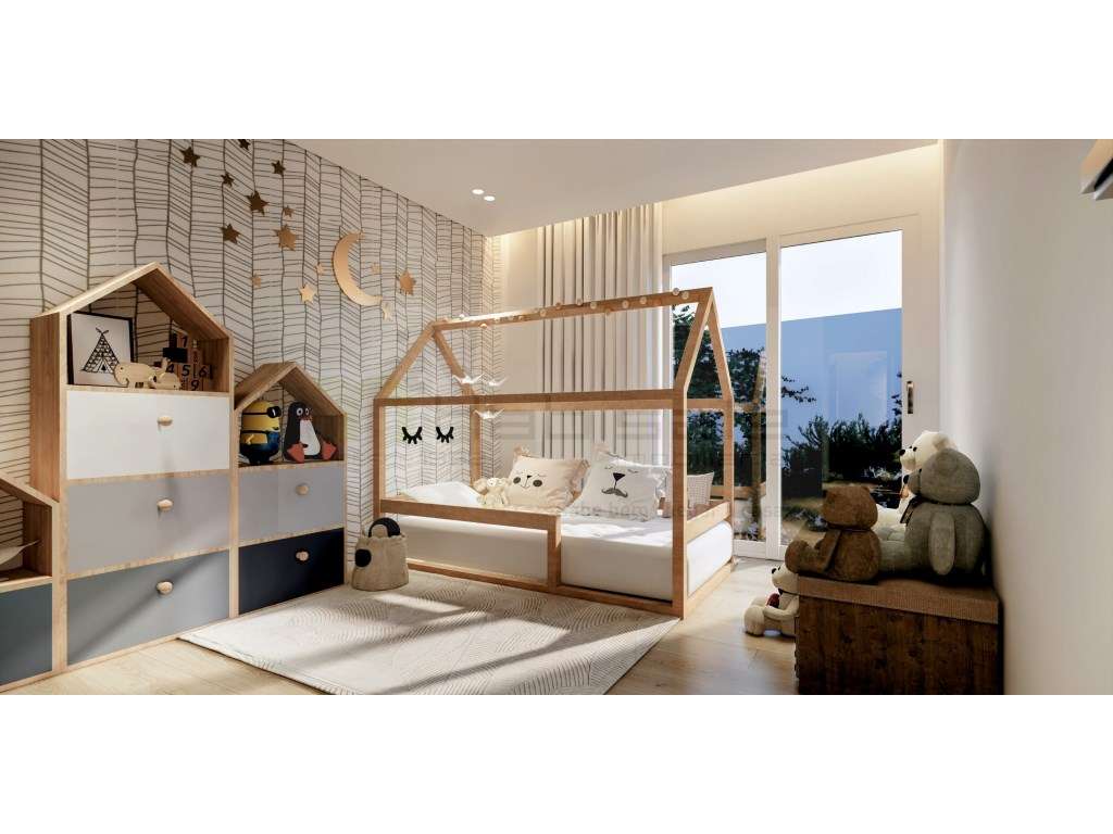 Apartamento T3 com duas suites | Condomínio com Piscina - Loures-8