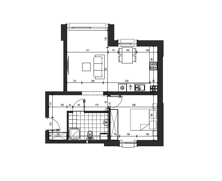 apartament z 2025r w centrum Słupska, 2 pok, winda-3