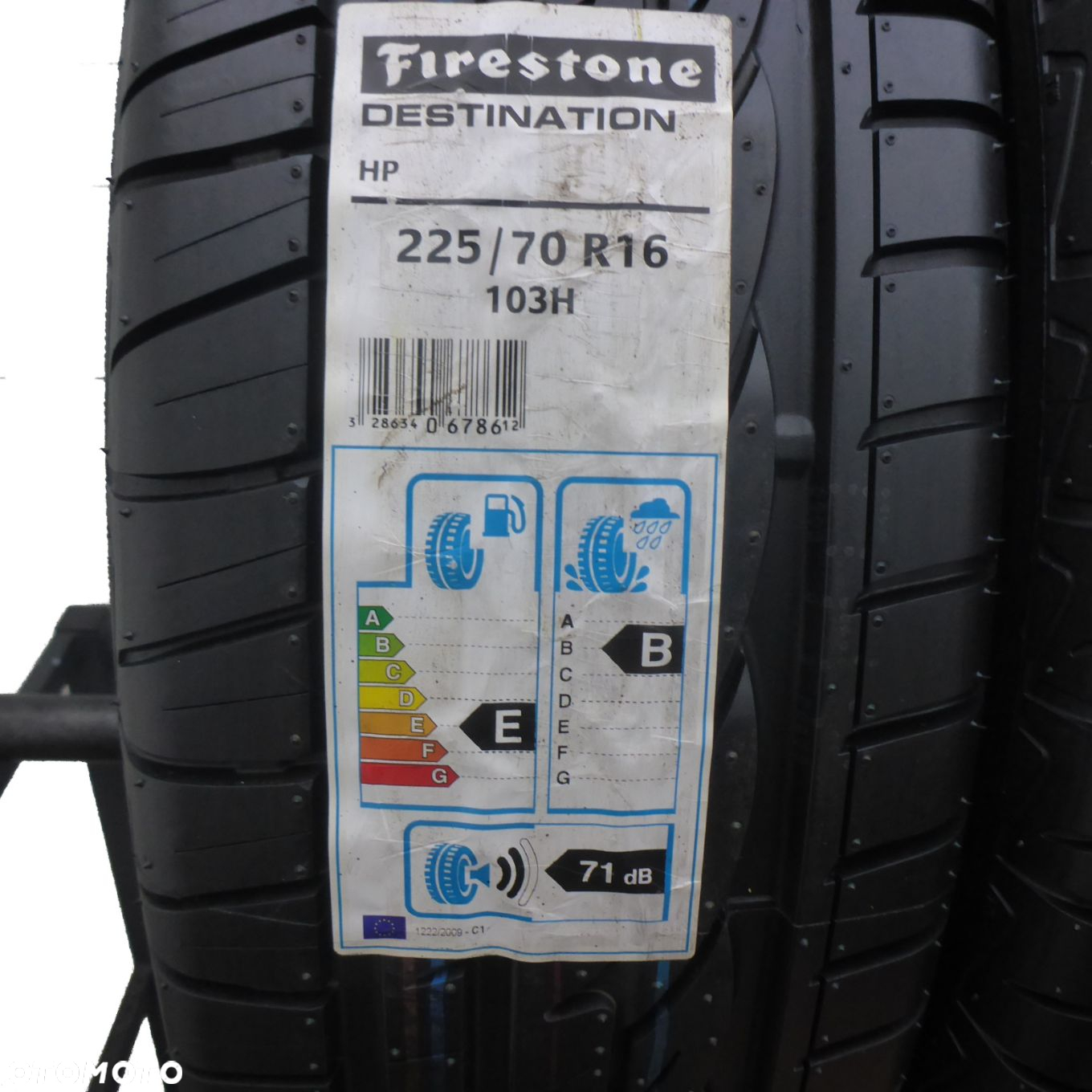 4 x FIRESTONE 225/70 R16 103H Destination HP Lato 2016, 2018 Jak Nowe Nieużywane - 2