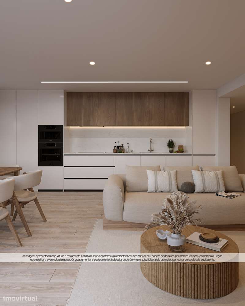 T3 Duplex Novo C/ Varanda e Terraço em Custoias (Matosinhos) - Grande imagem: 4/27