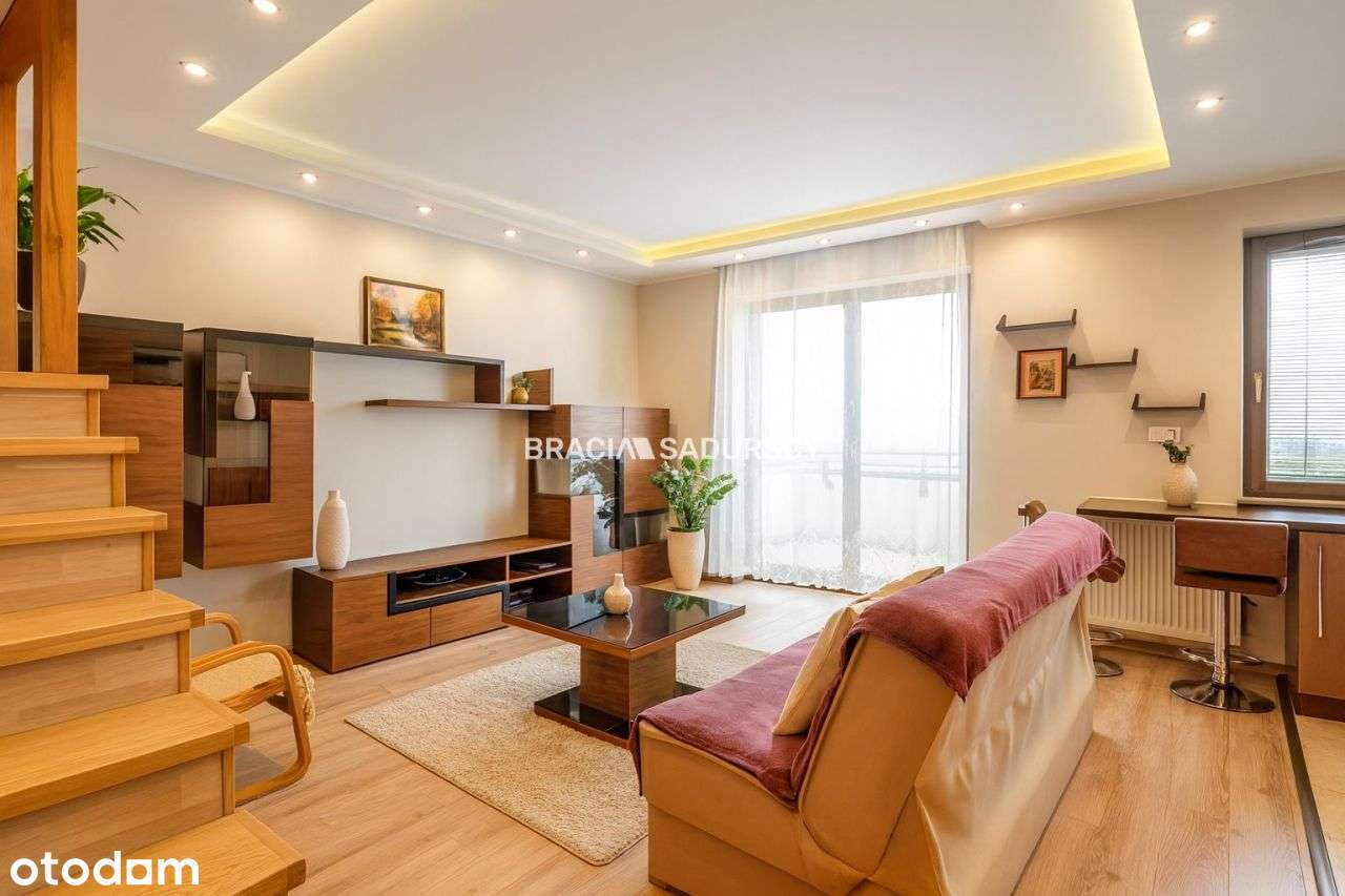 Dwupoziomowe mieszkanie na Ruczaju!-4