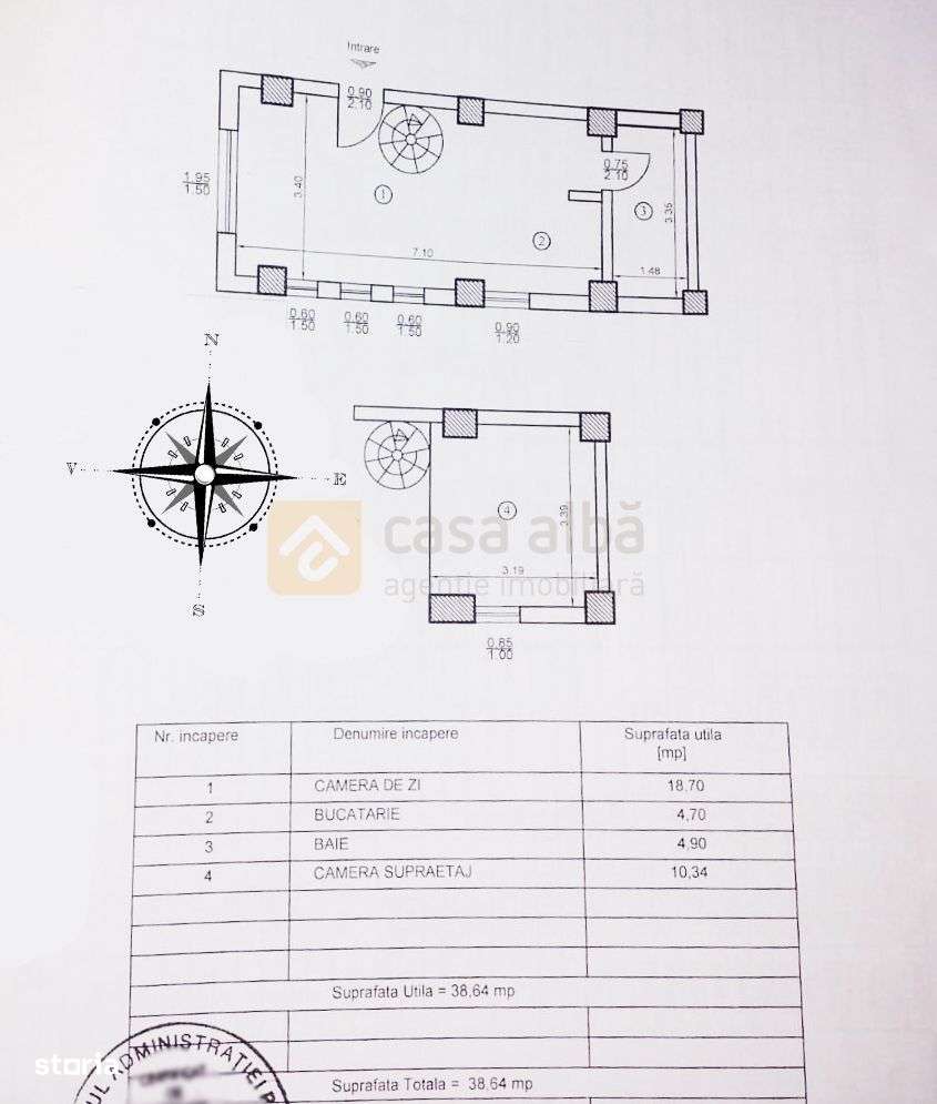 Bucium - Hanul 3 Sarmale | studio dublu | mobilat si utilat - Imagine principală: 2/12