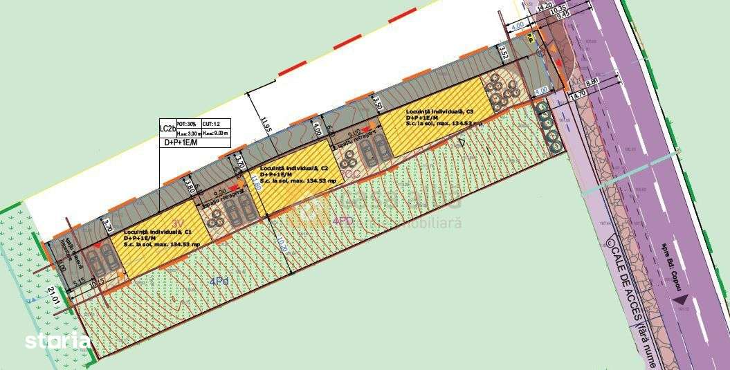Copou - Soseaua Stefan cel Mare, 1853mp teren intravilan - Imagine principală: 1/2
