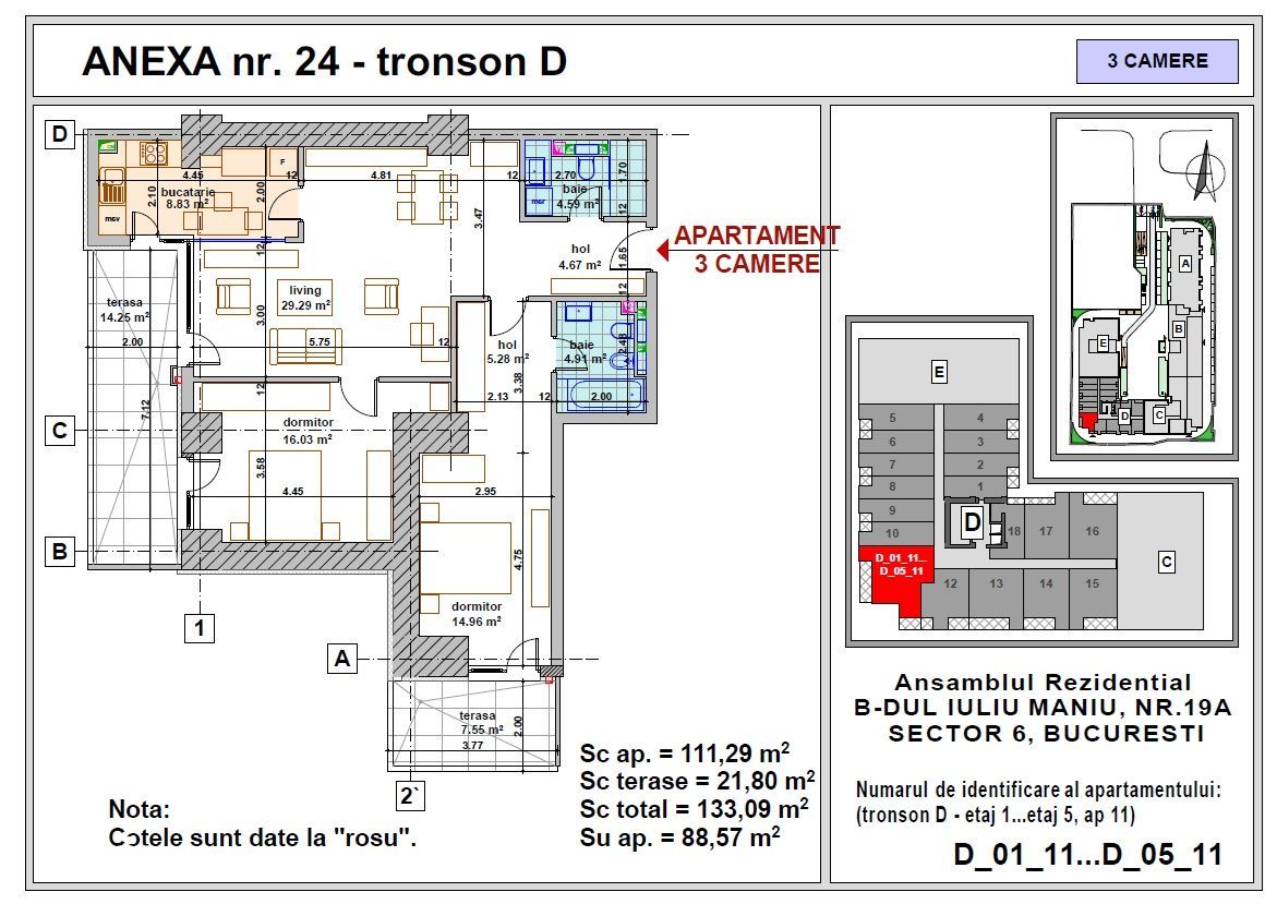 Apartament, 111,95 m², 