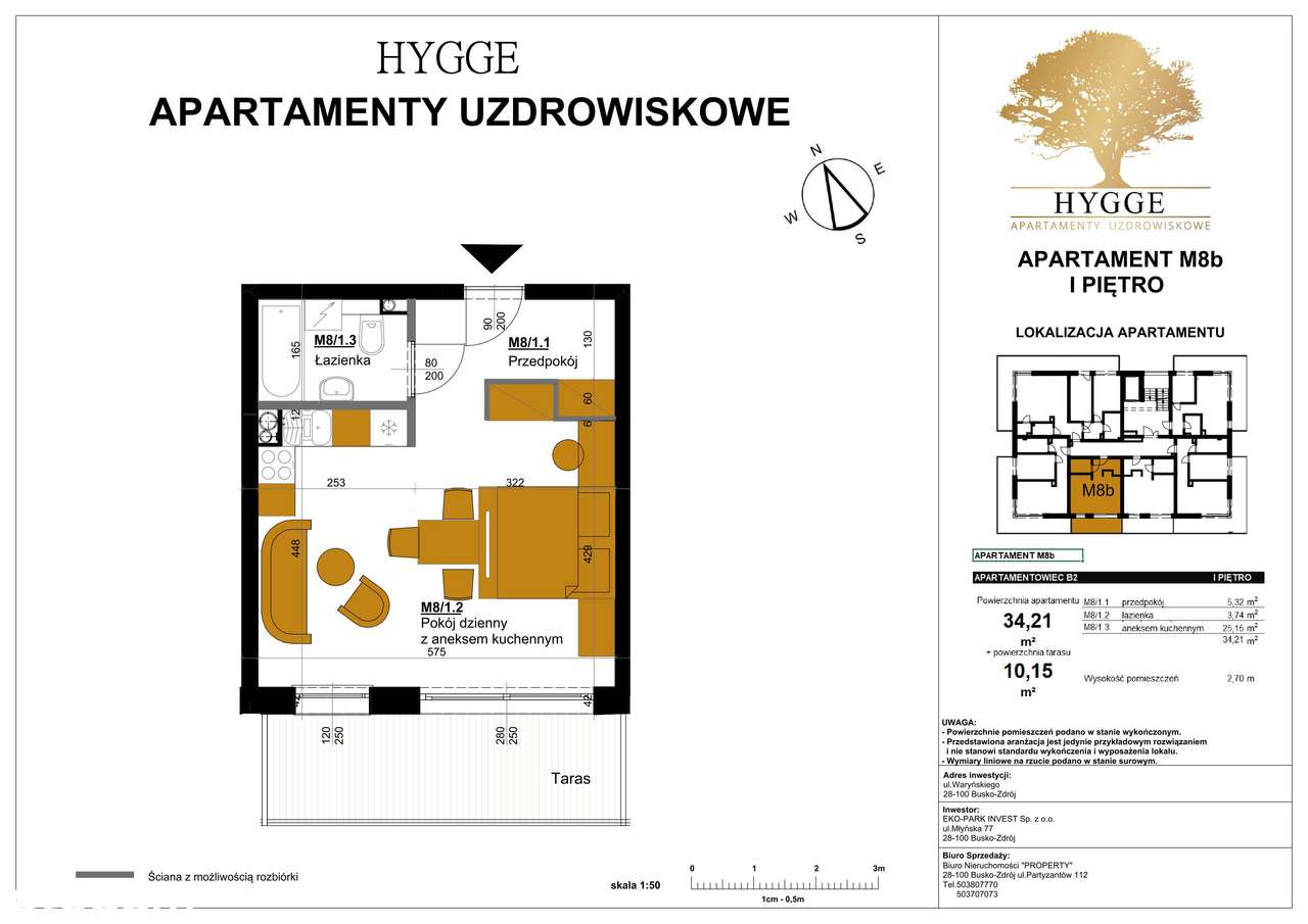 Apartamenty Hygge | mieszkanie B2_M8b - Pełny obrazek: 2/7