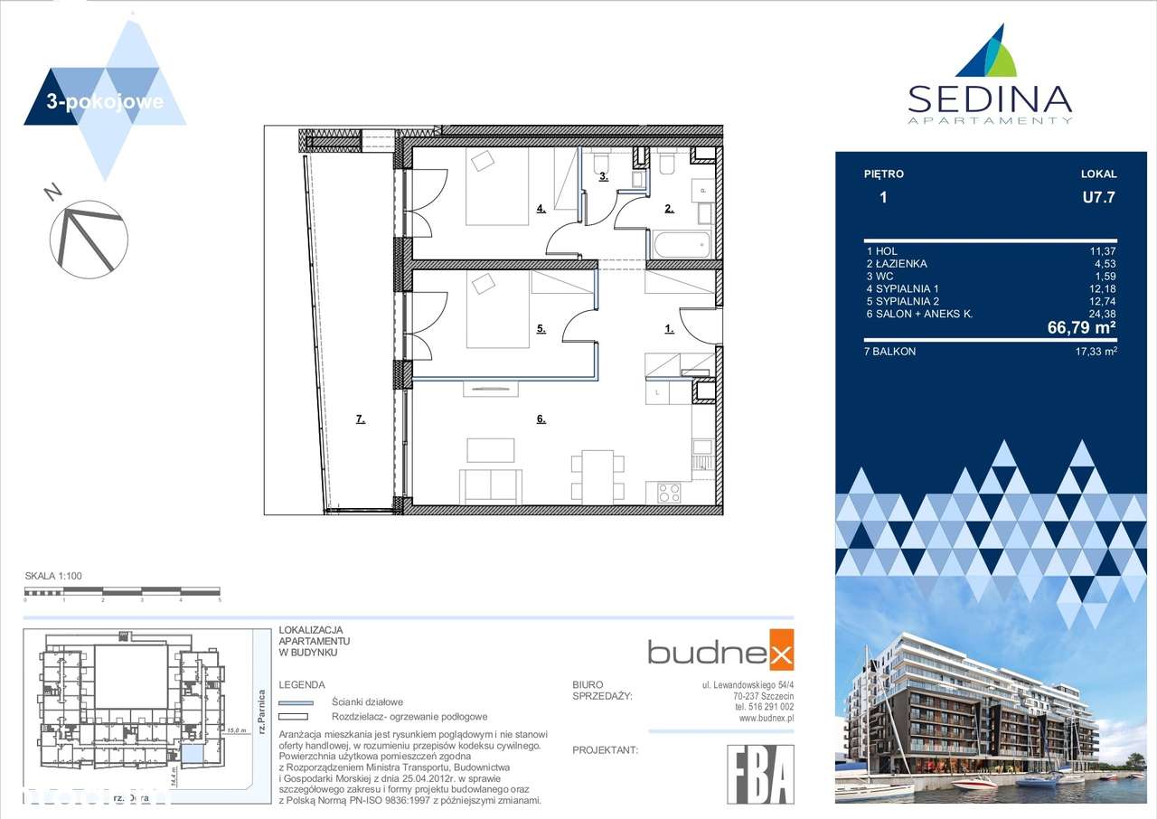 Prestiżowy Apartament z widokiem na Odrę - Wenecja Szczecińska-5