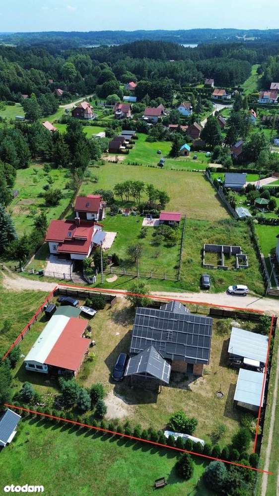 Widokowa Działka z domem  na Mazurach - Pełny obrazek: 4/18