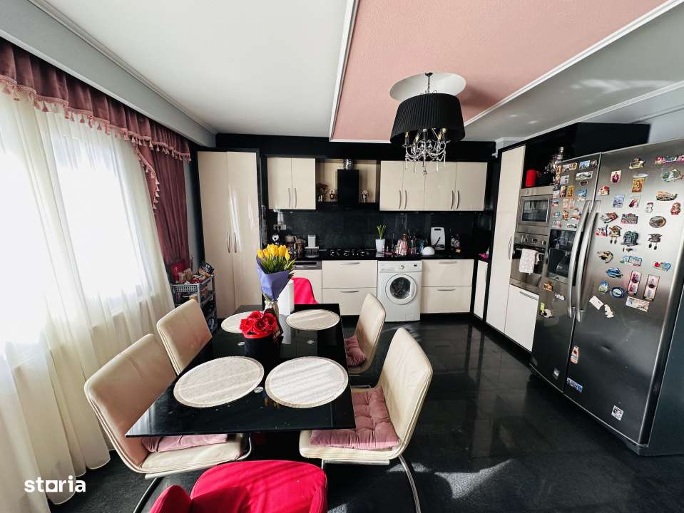 Duplex 3 camere, mobilat utilat utra-lux, 147 mp, Rosu, Militari Resid-5