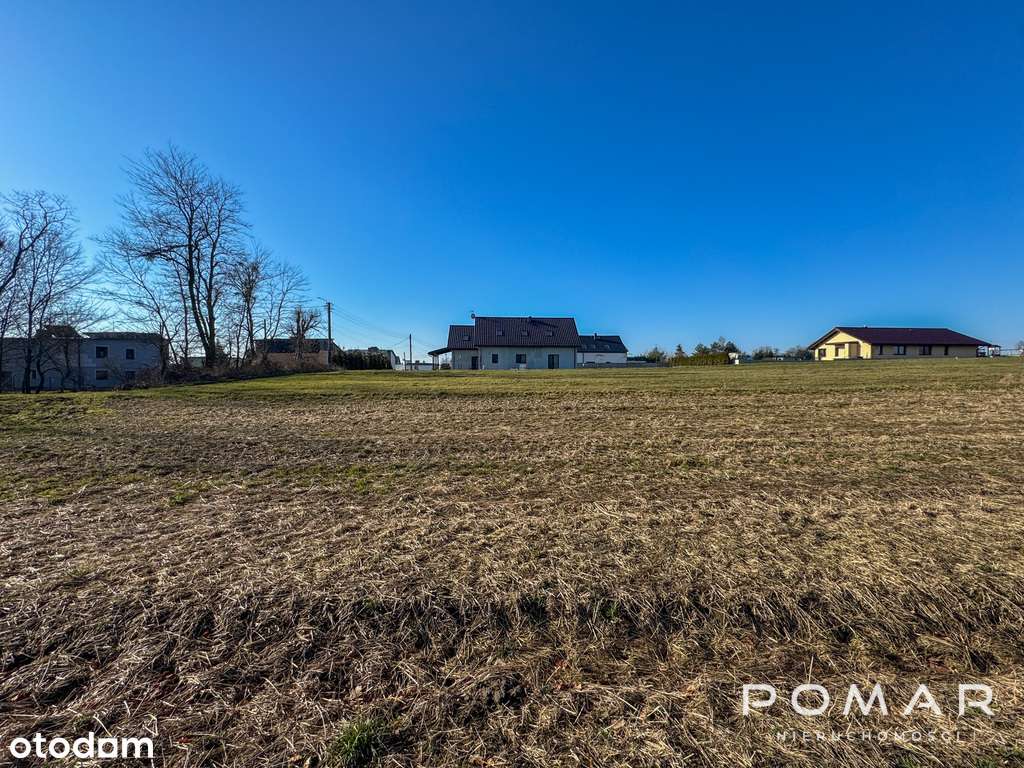 Duża działka w spokojnej okolicy! Tu jest pięknie!-2