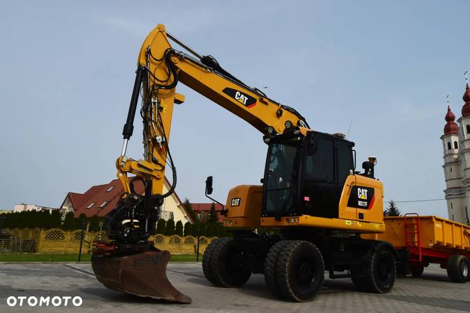 Caterpillar M317F COMPACT  |2017|rototilt |system 3d|centralne smarowanie|przyczepa|łyżki| - 29