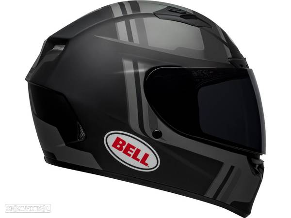 capacete bell qualifier dlx mips torque preta/cinzenta - 4