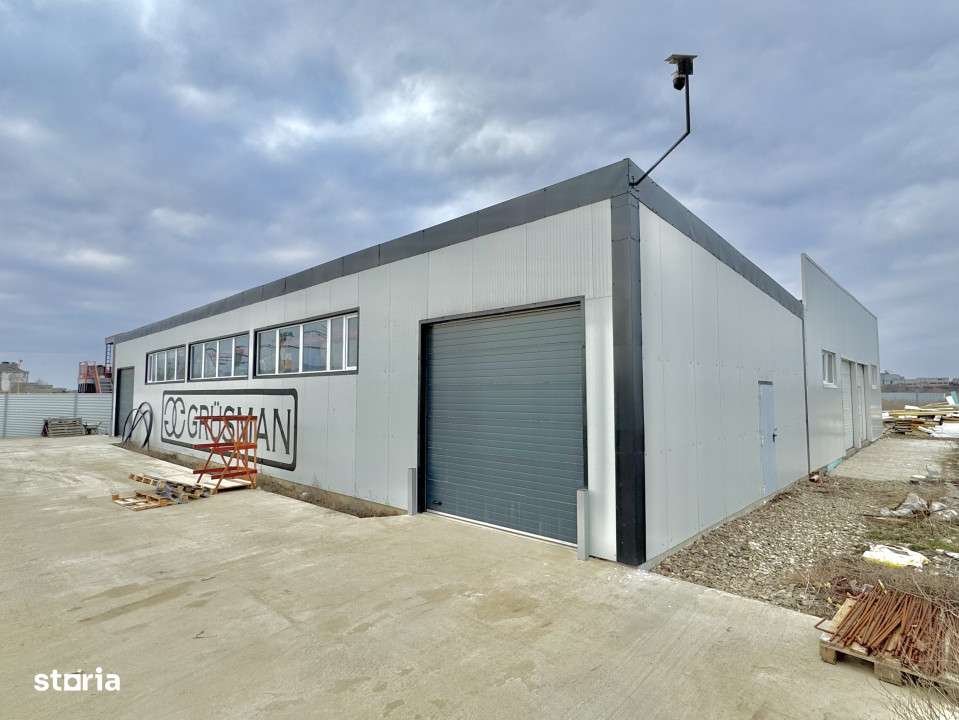 Inchiriere Hala 600 mp + Teren 1000 mp- Tomesti- Fiterman Farma - Imagine principală: 1/12
