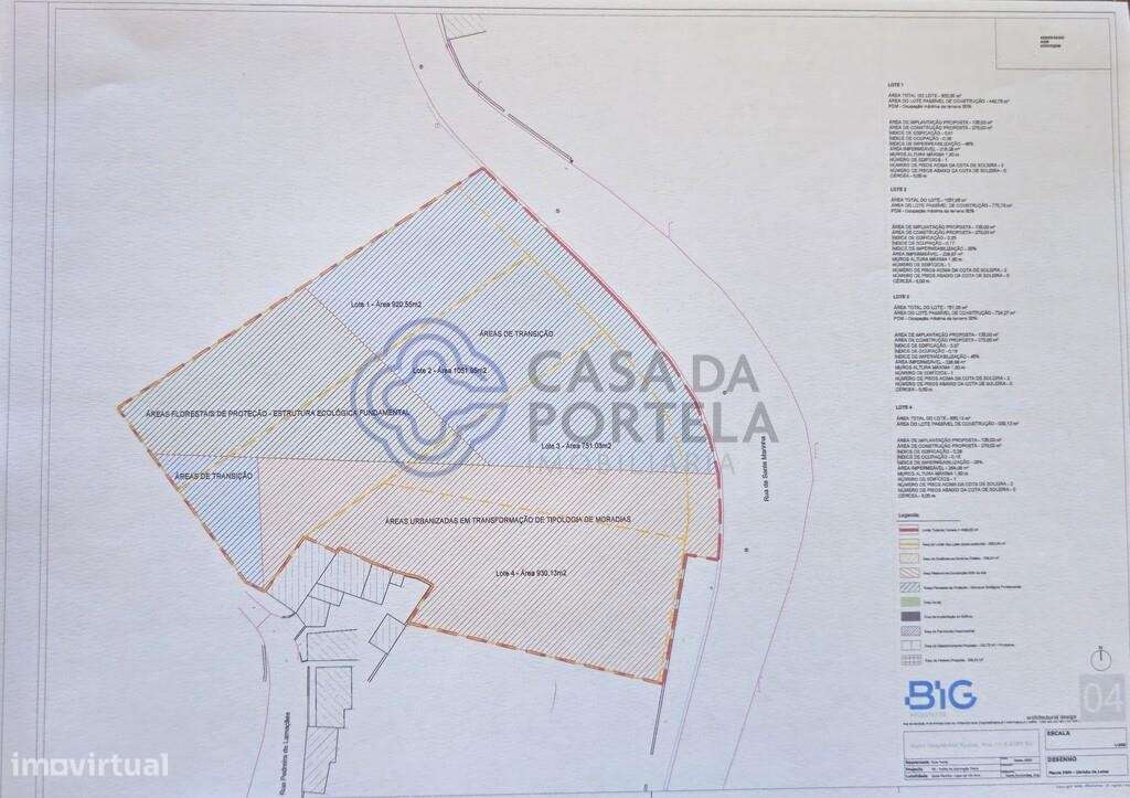 Terreno com PIP de Loteamento, em aprovação, para  construção de 4 mor - Grande imagem: 4/26