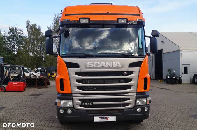 Scania G440 Euro 5 6x2 HDS Atlas 145.2 Przyczepa Schwarzmueller - 2