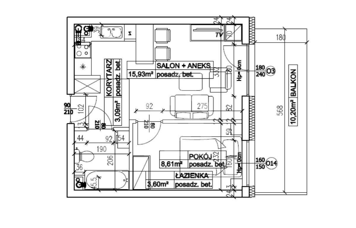 Kameralny budynek na Śródmieściu.-4