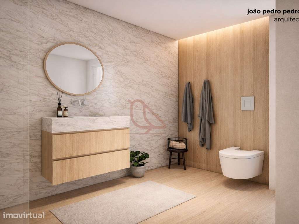 Apartamento T2 / Condomínio Fechado com Piscina / Fátima-21