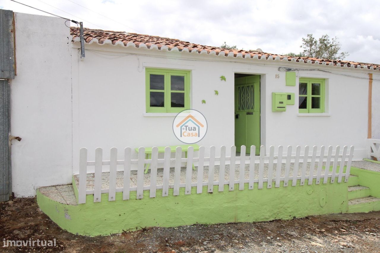 Moradia T3, Típica Alentejana Recuperada com Quintal, Churrasqueira Lo - Grande imagem: 1/31