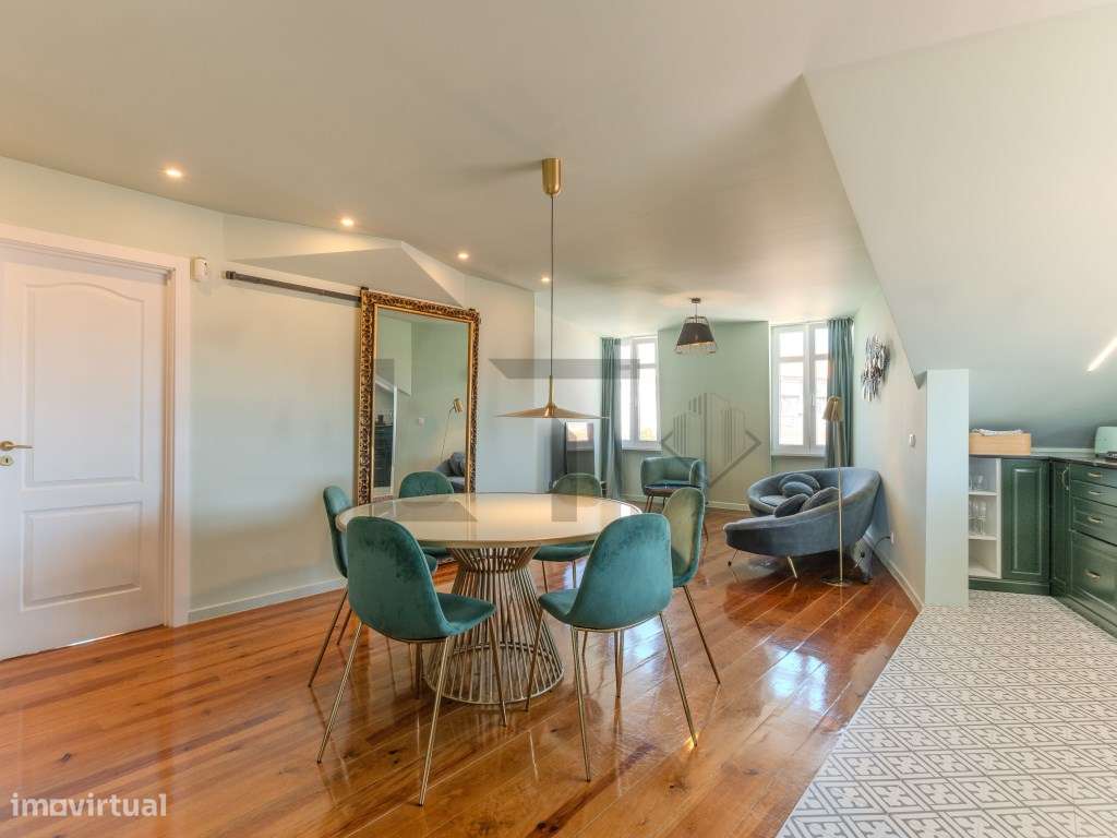 Fantástico Apartamento T2 Remodelado e Mobilado com Vistas Panorâmi... - Grande imagem: 5/19