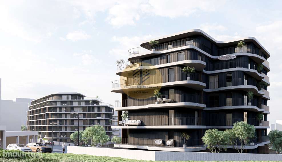 Apartamento T2 com varanda, garagem, Gaia-13