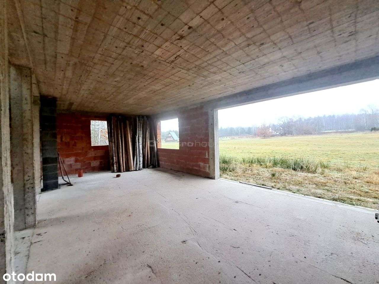 Dom w Kranowie-stan surowy otwarty-120m2 - Pełny obrazek: 5/7