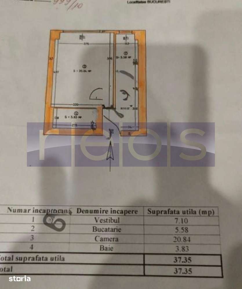 OCAZIE | VANZARE  GARSONIERA SPATIOASA | ZONA VITAN - Imagine principală: 4/5