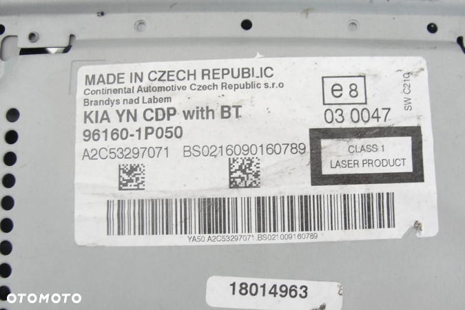 RADIO FABRYCZNE KIA VENGA   16R - 4