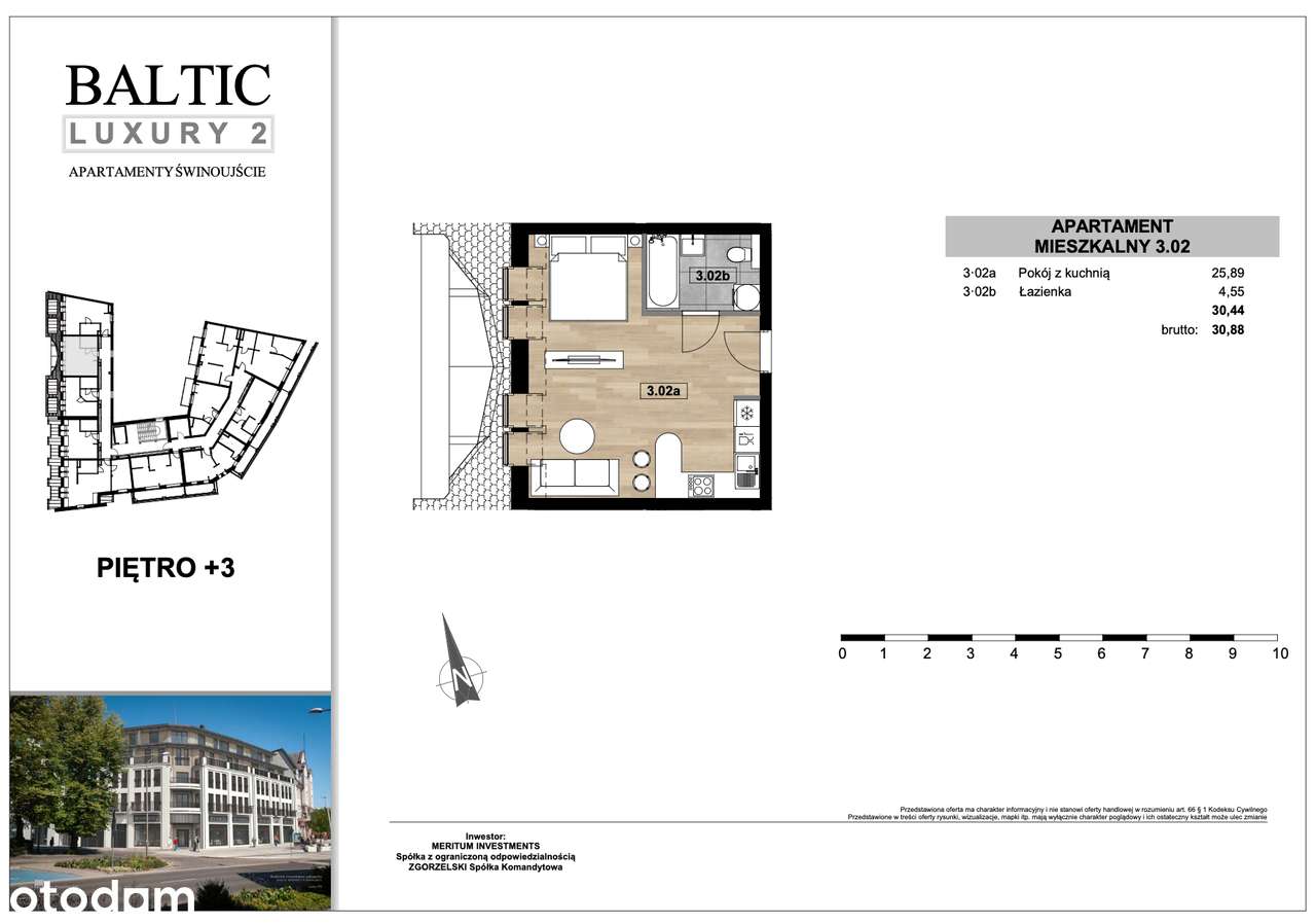 Apartament 2 pok, centrum, wysoki standard - Pełny obrazek: 4/10
