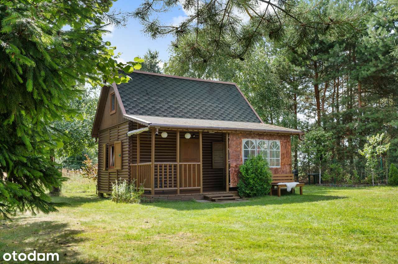 Działka z domkiem nad jeziorem wytyckim