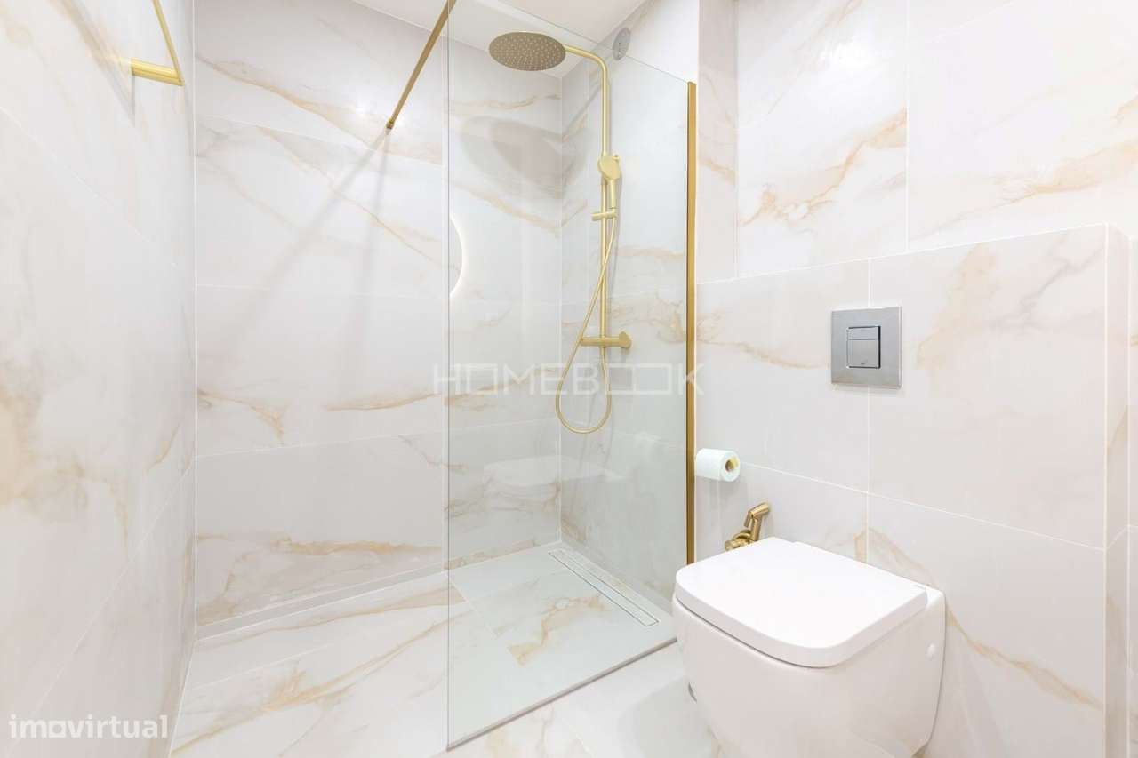 Apartamento T1 renovado em Santo Antonio da Caparica-13