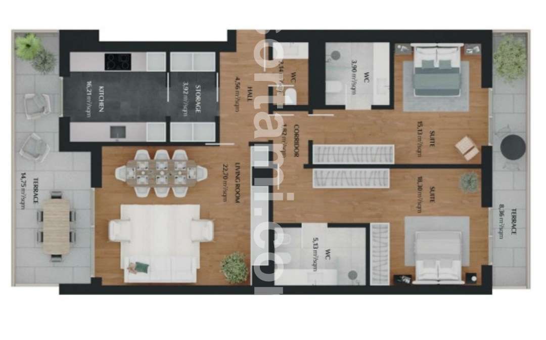 Apartamento T2 Venda em Quarteira,Loulé-54