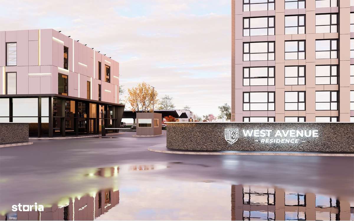 3 camere cu 2 bai|Parc privat, Militari West Avenue|+ TVA|Comision 0%