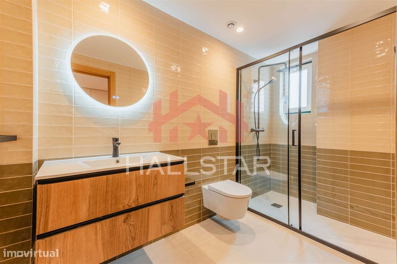 Apartamento T2 Novo / Cozinha Equipada / Vista Castelo de Leiria-13