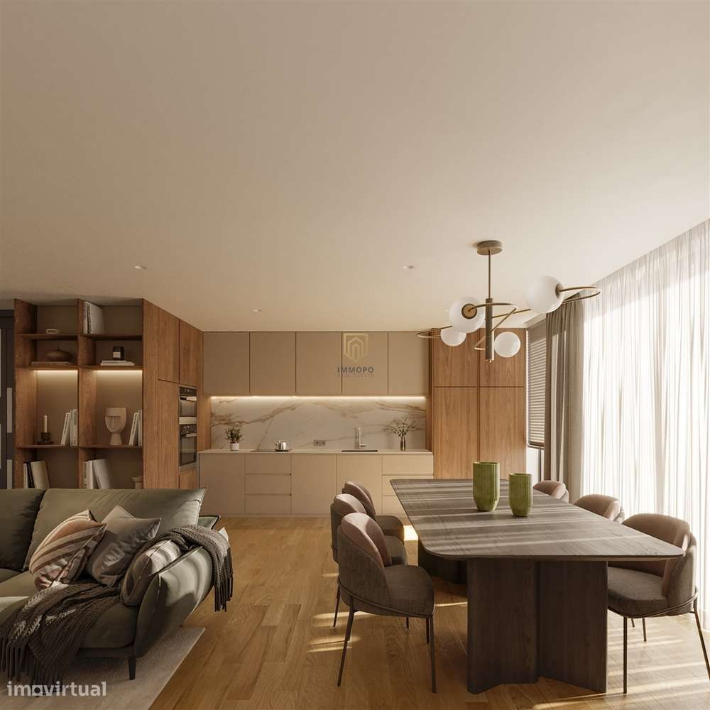 Apartamento T3 de luxo, Praia da Madalena - Grande imagem: 3/22